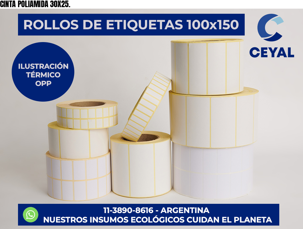 CINTA POLIAMIDA 30X25.