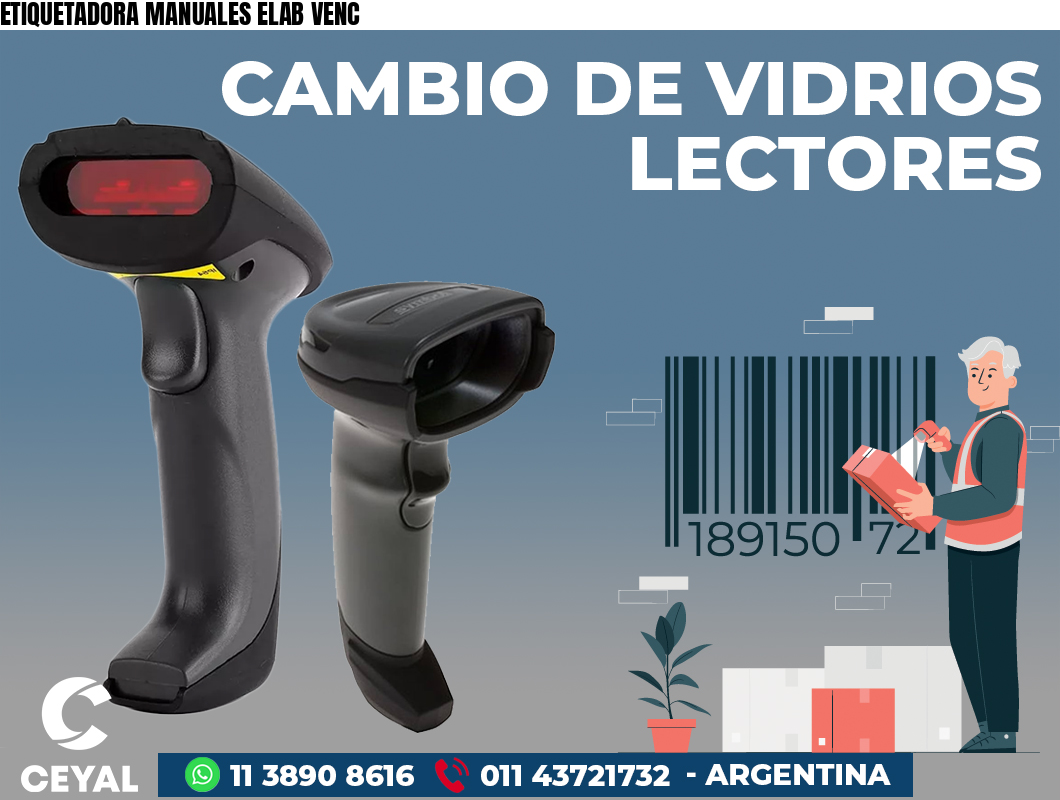 ETIQUETADORA MANUALES ELAB VENC