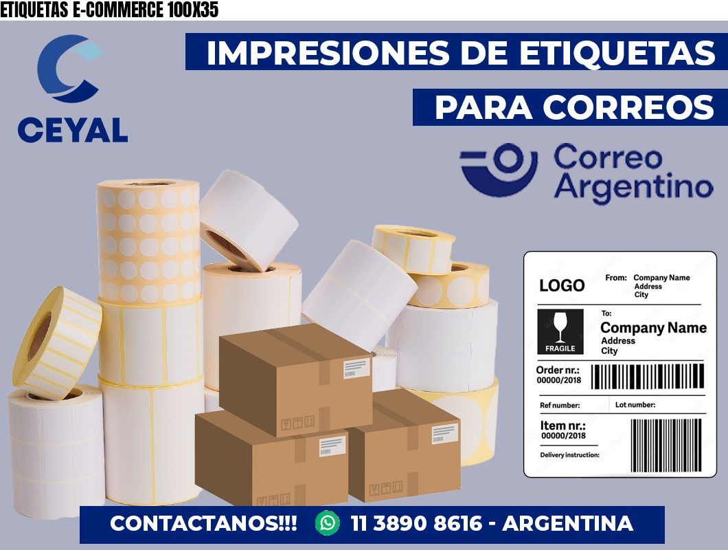 ETIQUETAS E-COMMERCE 100X35