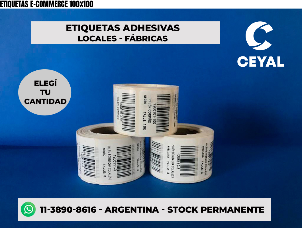 ETIQUETAS E-COMMERCE 100x100