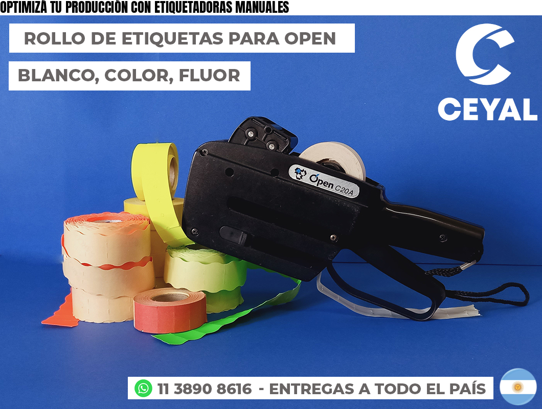 OPTIMIZÁ TU PRODUCCIÓN CON ETIQUETADORAS MANUALES