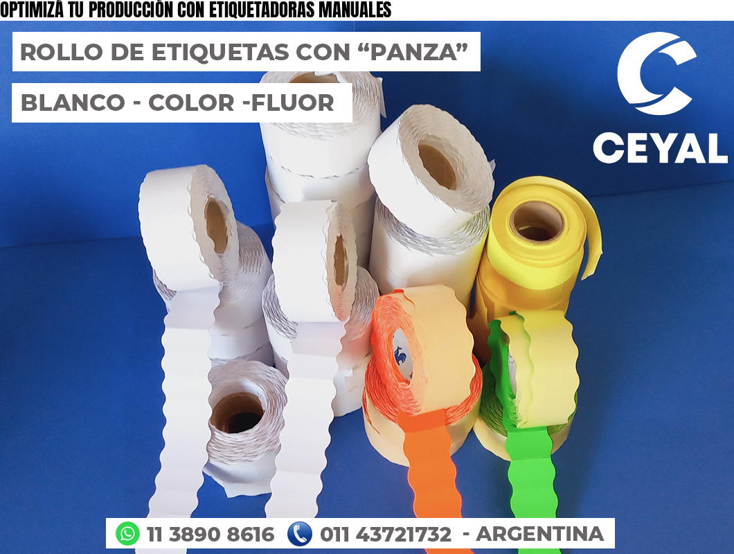 OPTIMIZÁ TU PRODUCCIÓN CON ETIQUETADORAS MANUALES