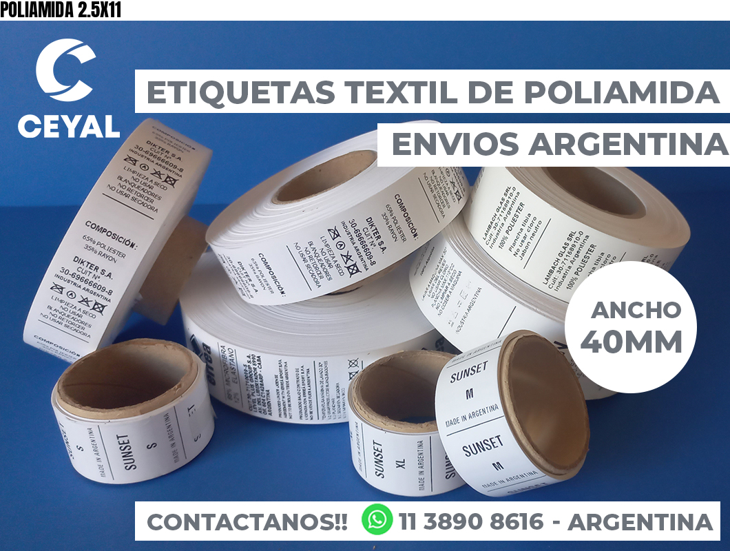 POLIAMIDA 2.5X11