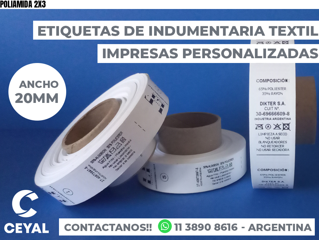 POLIAMIDA 2X3