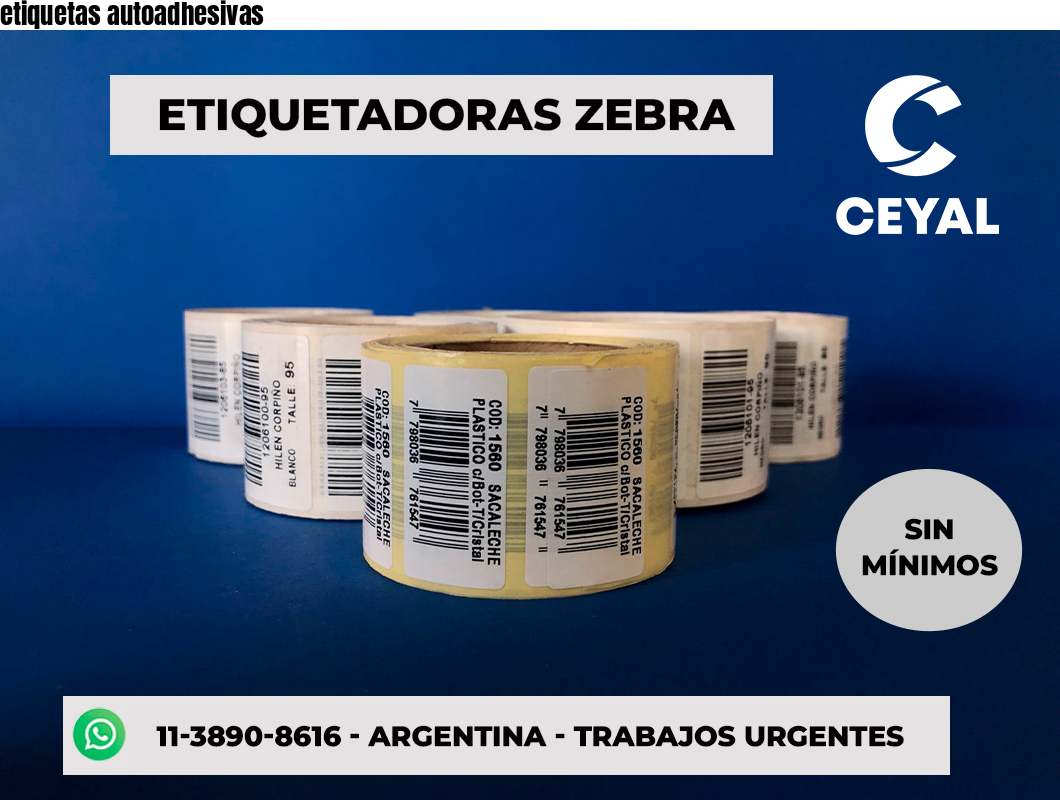 etiquetas autoadhesivas