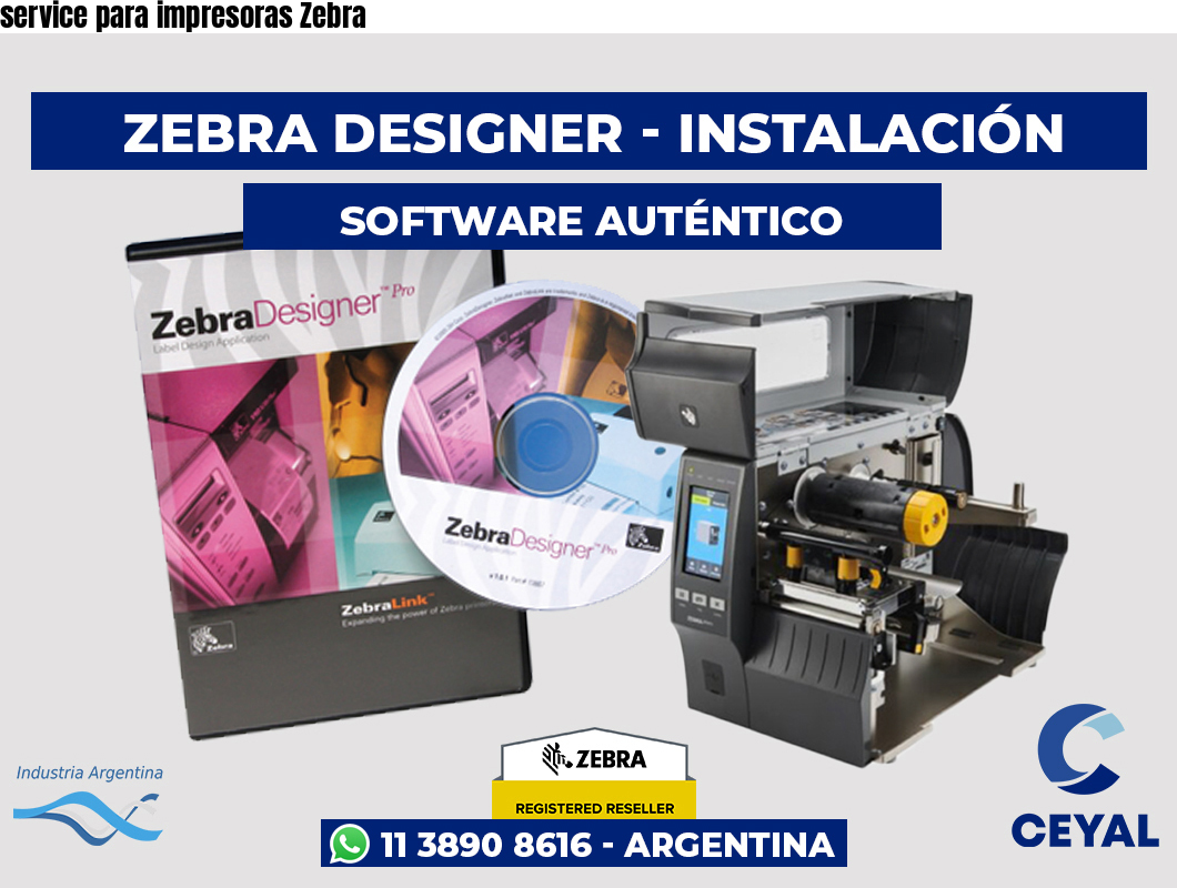 service para impresoras Zebra