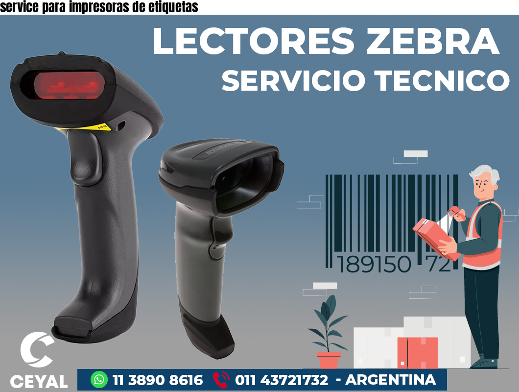 service para impresoras de etiquetas