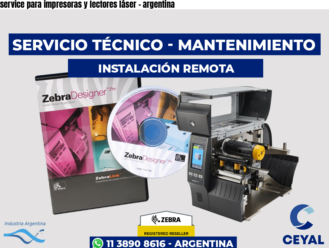 service para impresoras y lectores láser – argentina