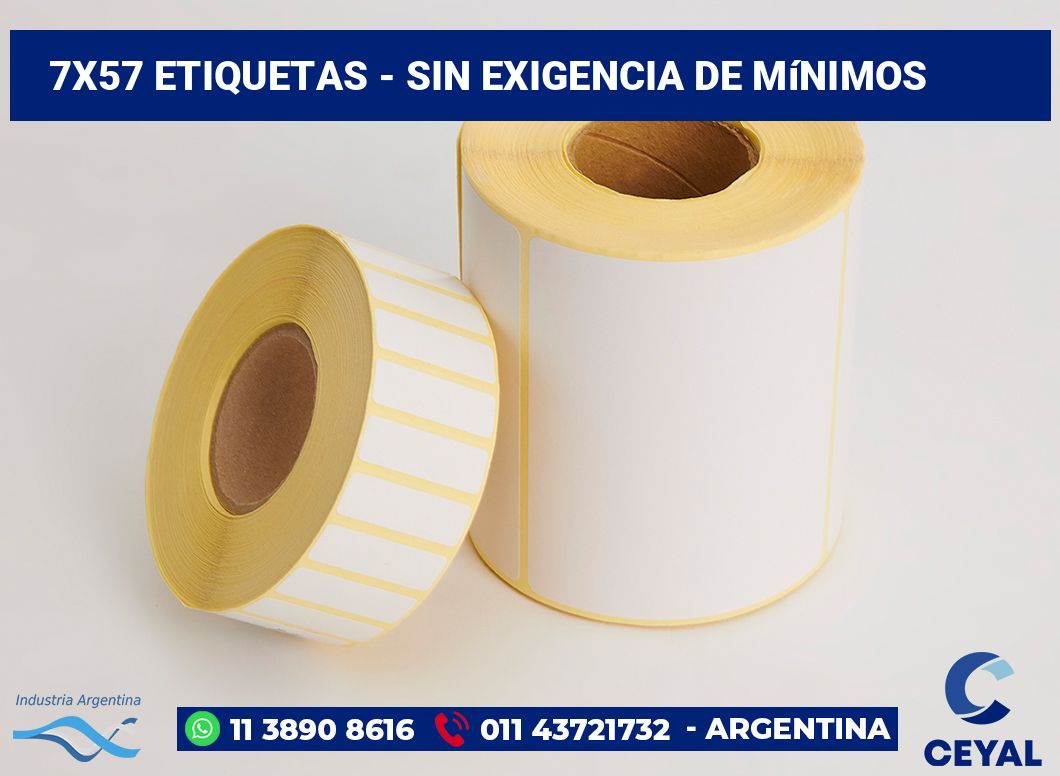 7x57 Etiquetas