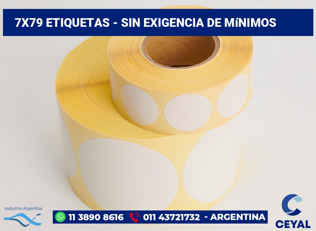 7x79 Etiquetas