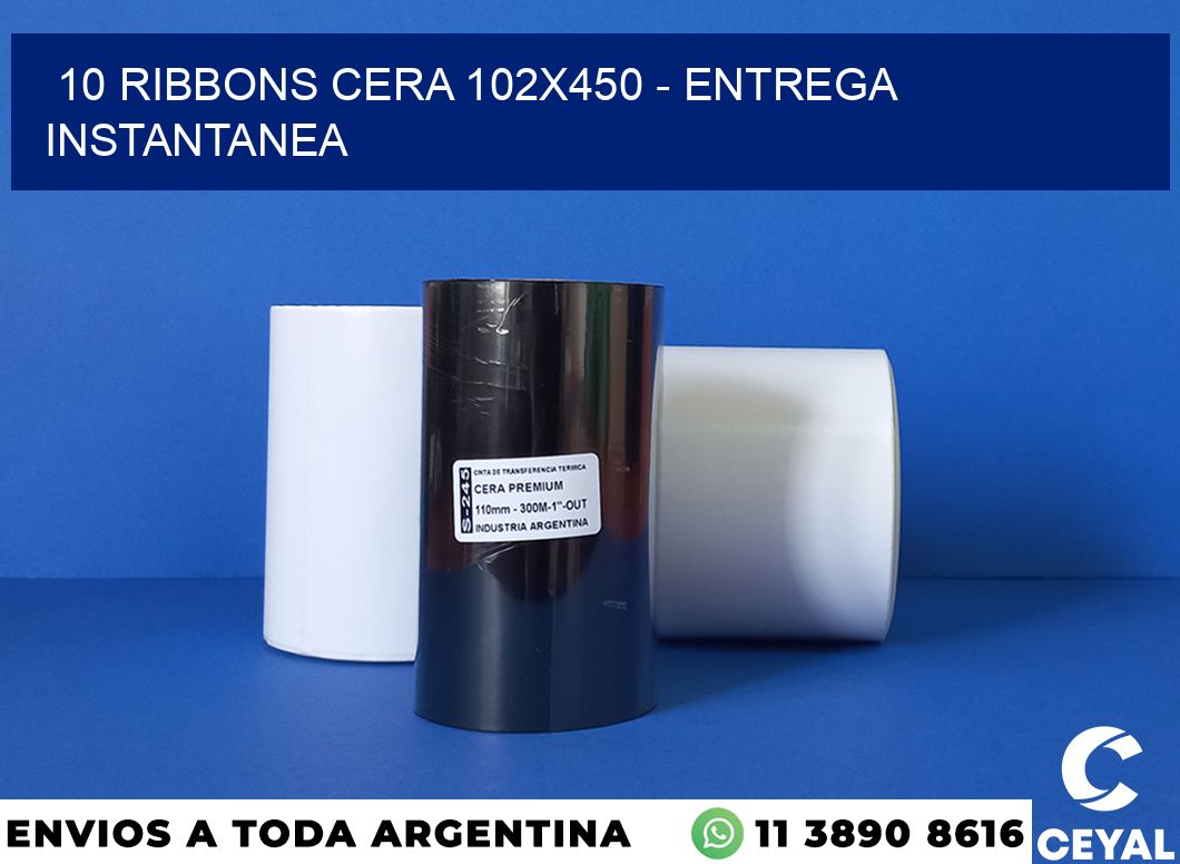 10 Ribbons cera 102×450 – entrega instantanea