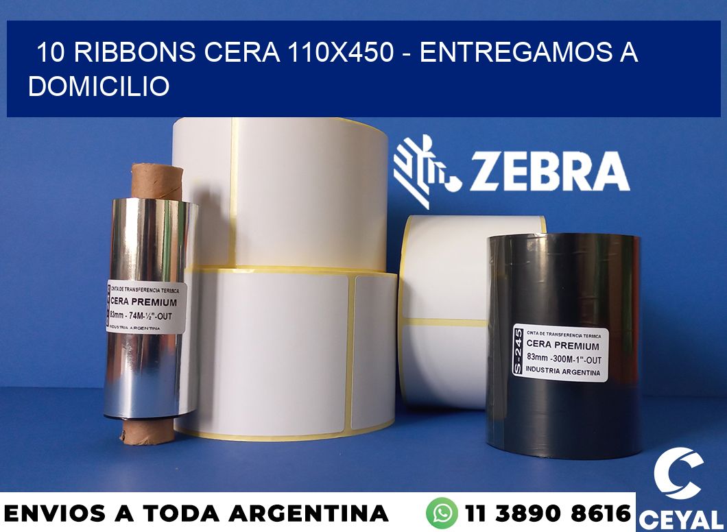 10 Ribbons cera 110x450 - entregamos a domicilio