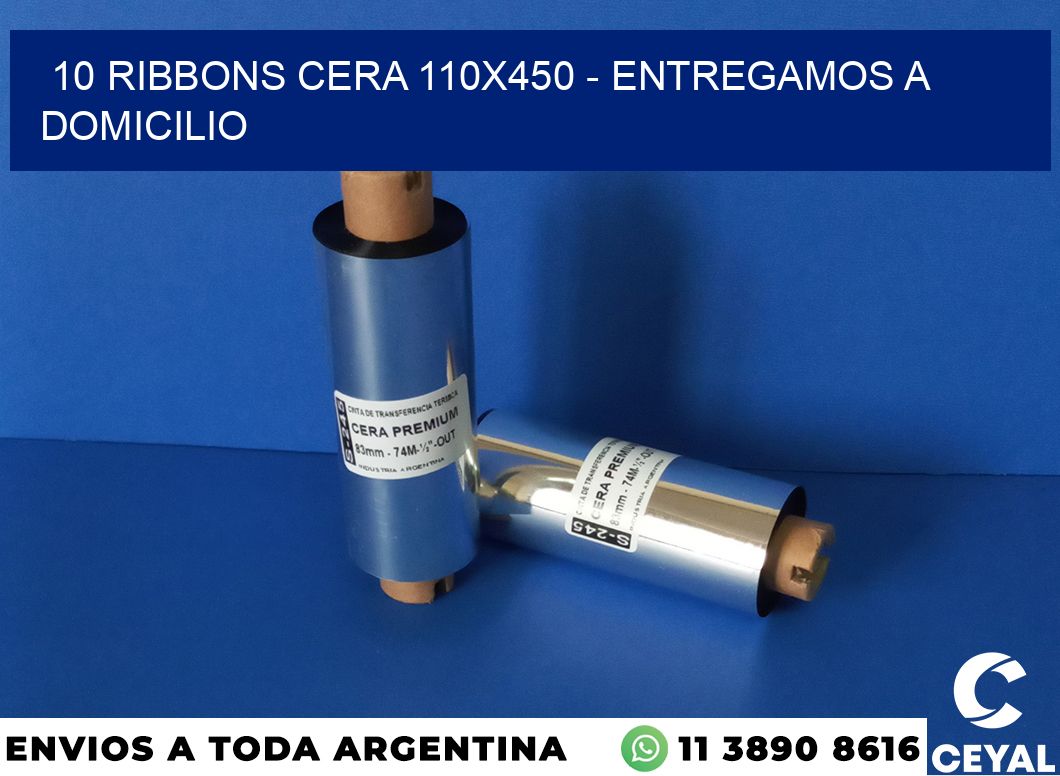 10 Ribbons cera 110×450 – entregamos a domicilio