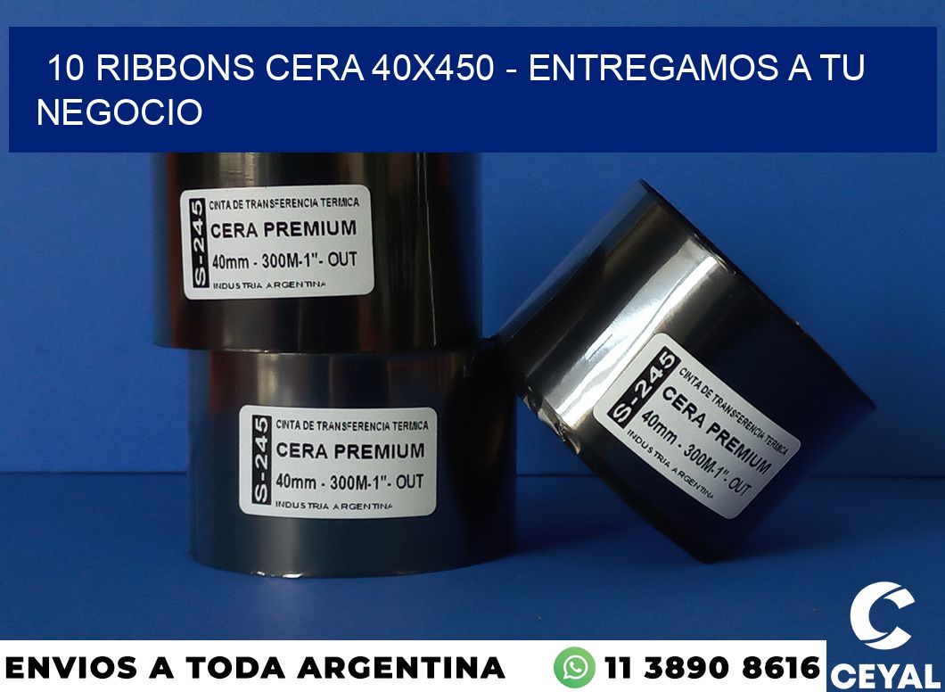 10 Ribbons cera 40×450 – entregamos a tu negocio