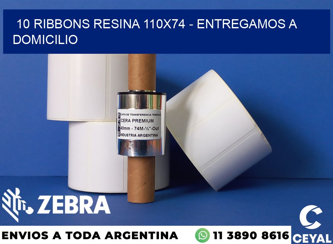 10 Ribbons resina 110x74 - entregamos a domicilio