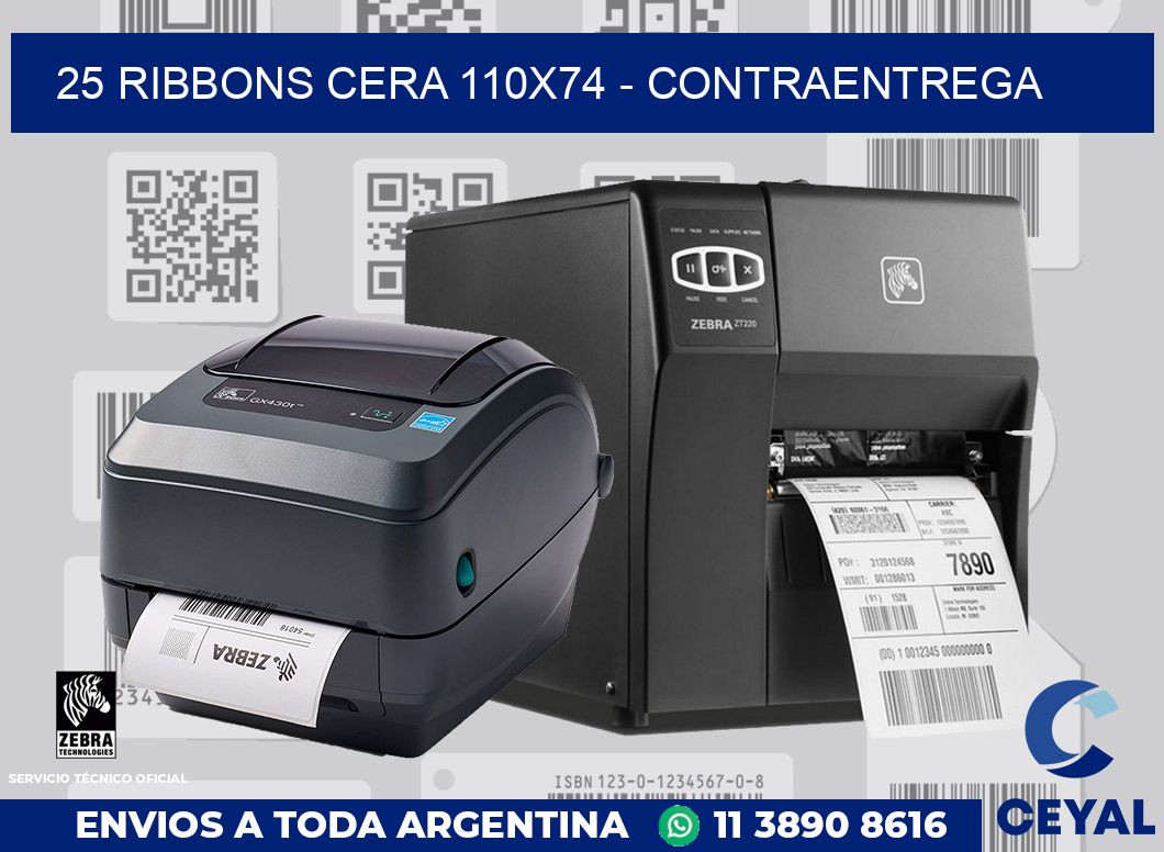 25 Ribbons cera 110x74 - contraentrega