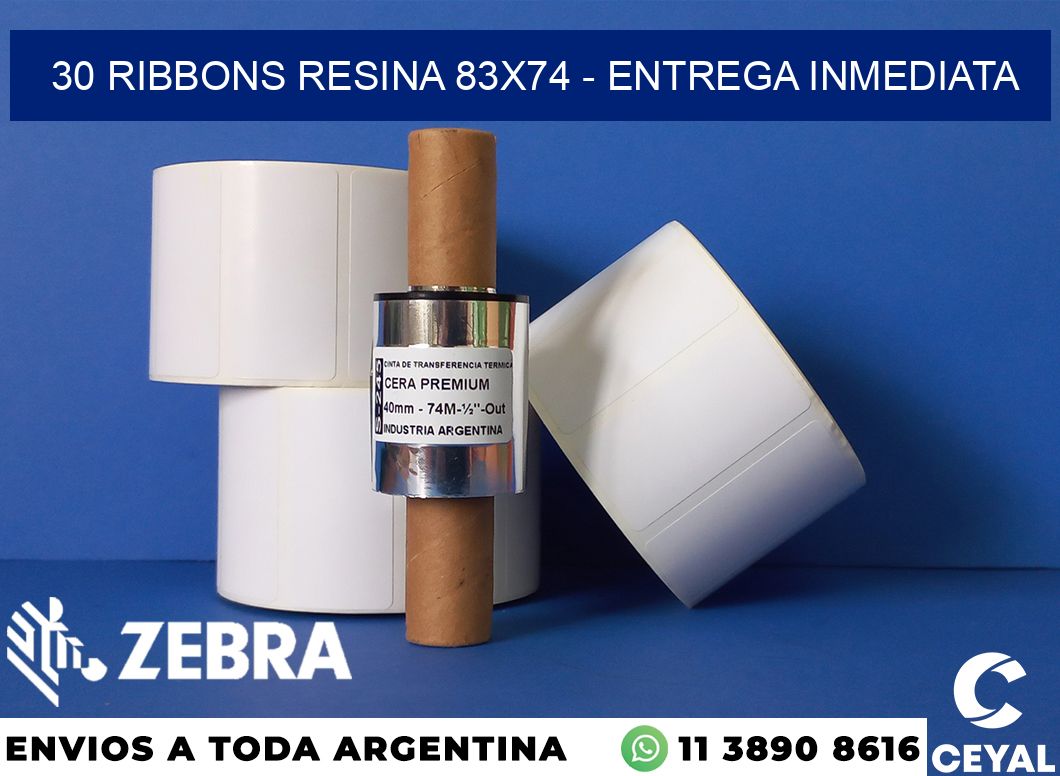 30 Ribbons resina 83x74 - Entrega inmediata