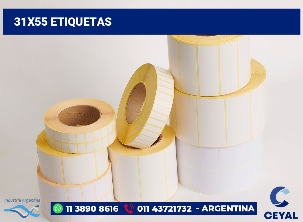31x55 Etiquetas