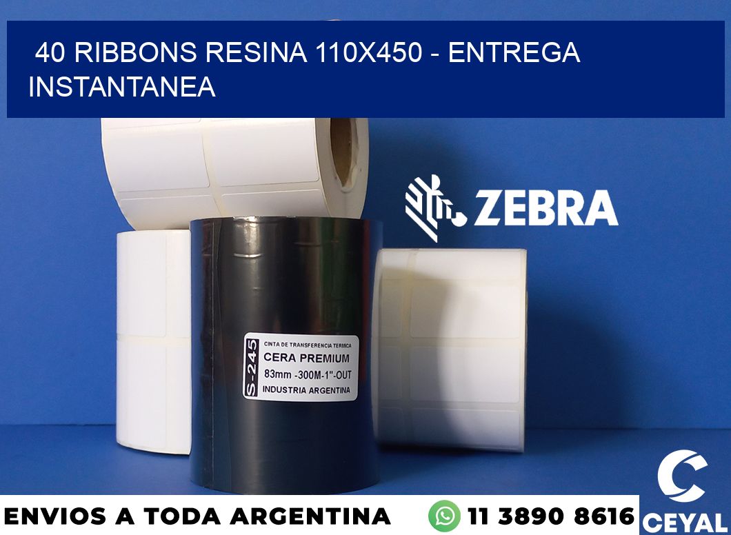 40 Ribbons resina 110x450 - entrega instantanea