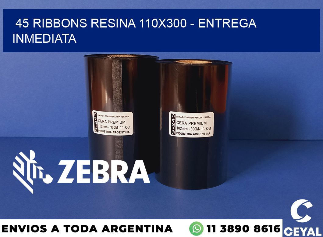 45 Ribbons resina 110x300 - Entrega inmediata