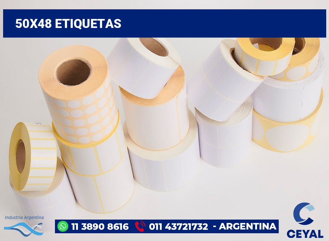 50x48 Etiquetas
