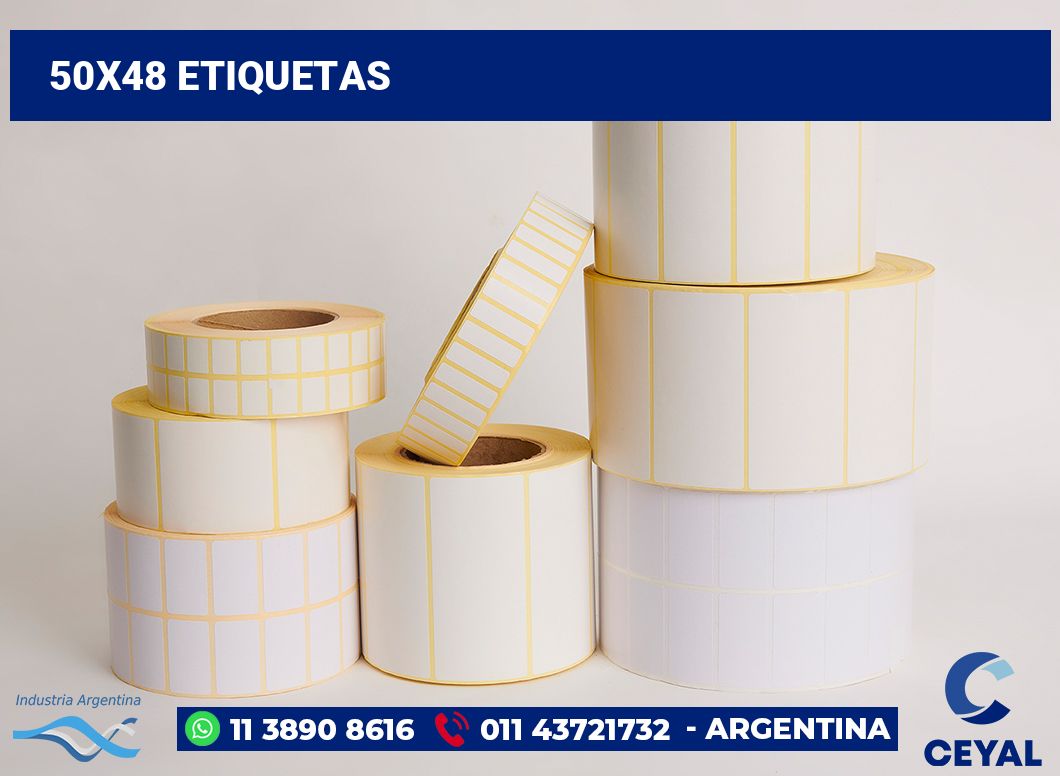 50x48 Etiquetas