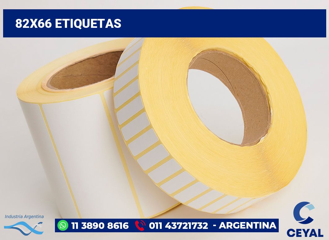 82x66 Etiquetas