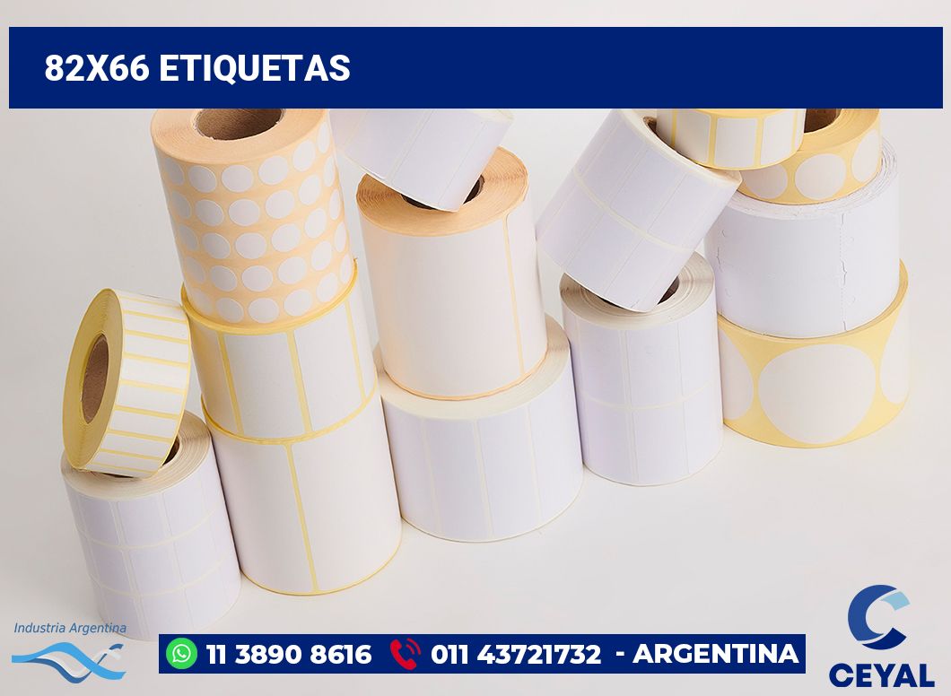 82x66 Etiquetas