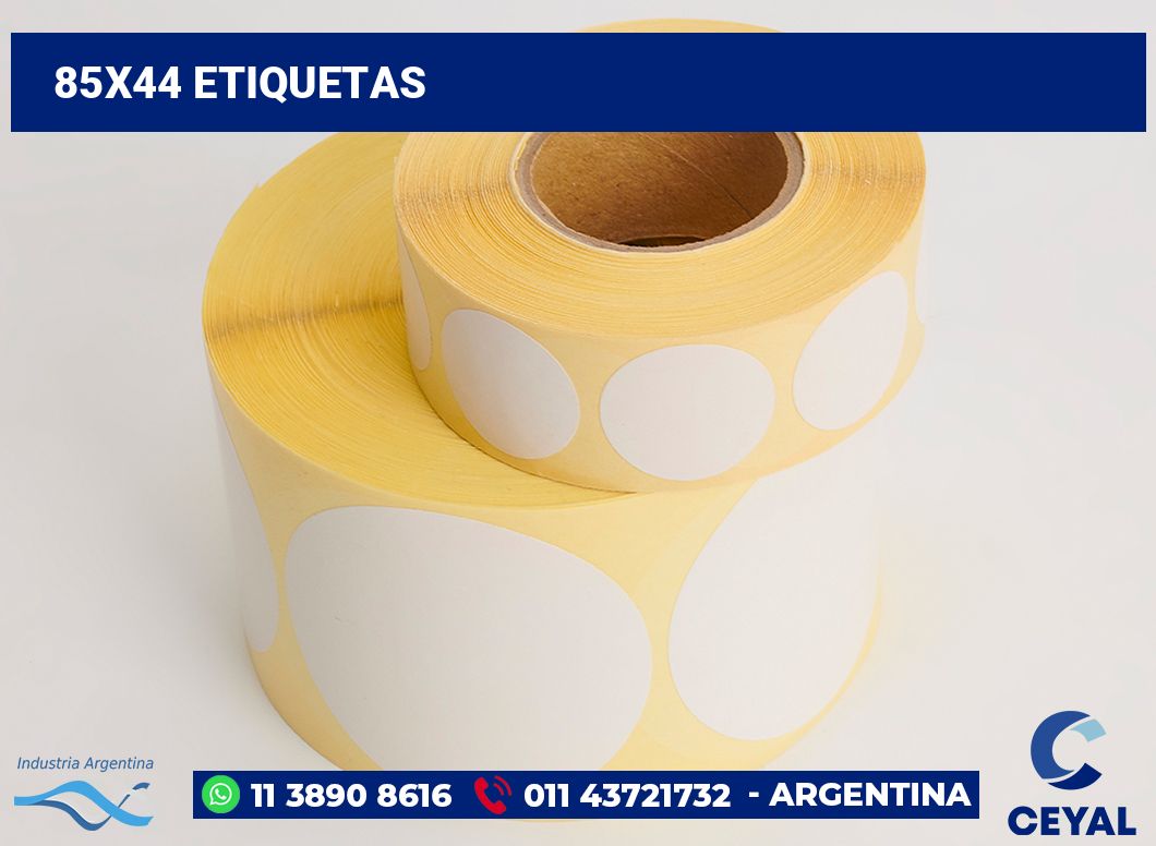 85x44 Etiquetas