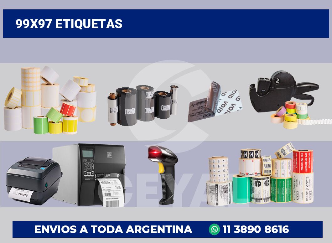 99×97 Etiquetas