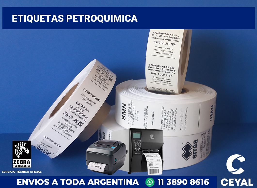 Etiquetas petroquimica