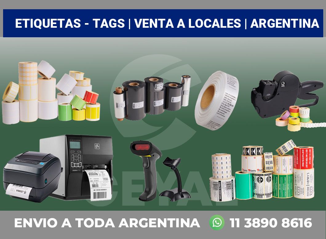 Etiquetas – tags | Venta a locales | Argentina