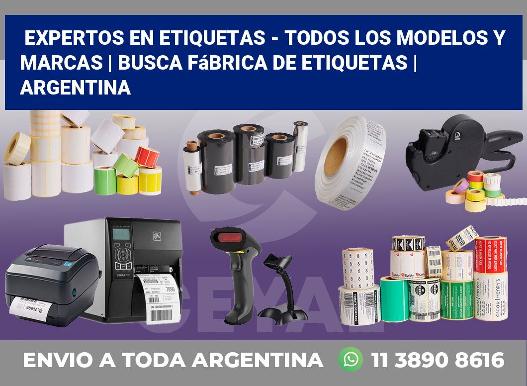 Expertos en etiquetas – Todos los modelos y marcas | Busca fábrica de etiquetas | Argentina