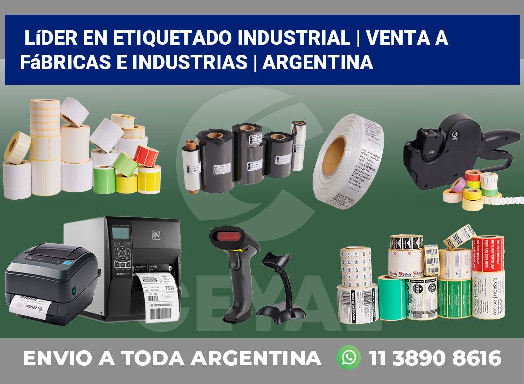 Líder en etiquetado industrial | Venta a fábricas e industrias | Argentina