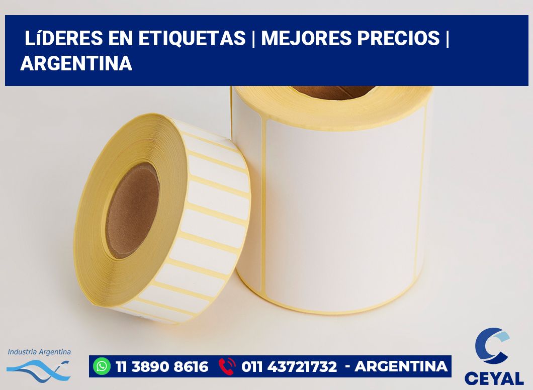 Líderes en etiquetas | Mejores precios | Argentina