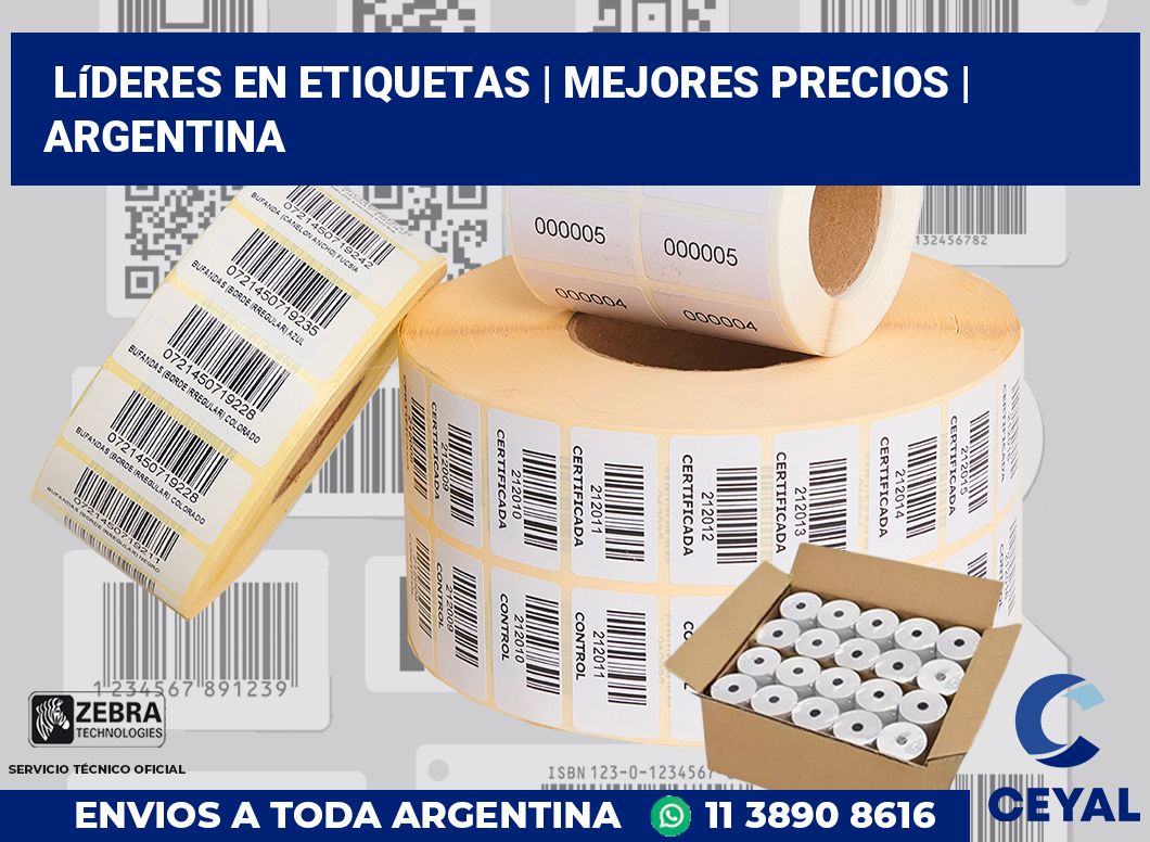 Líderes en etiquetas | Mejores precios | Argentina