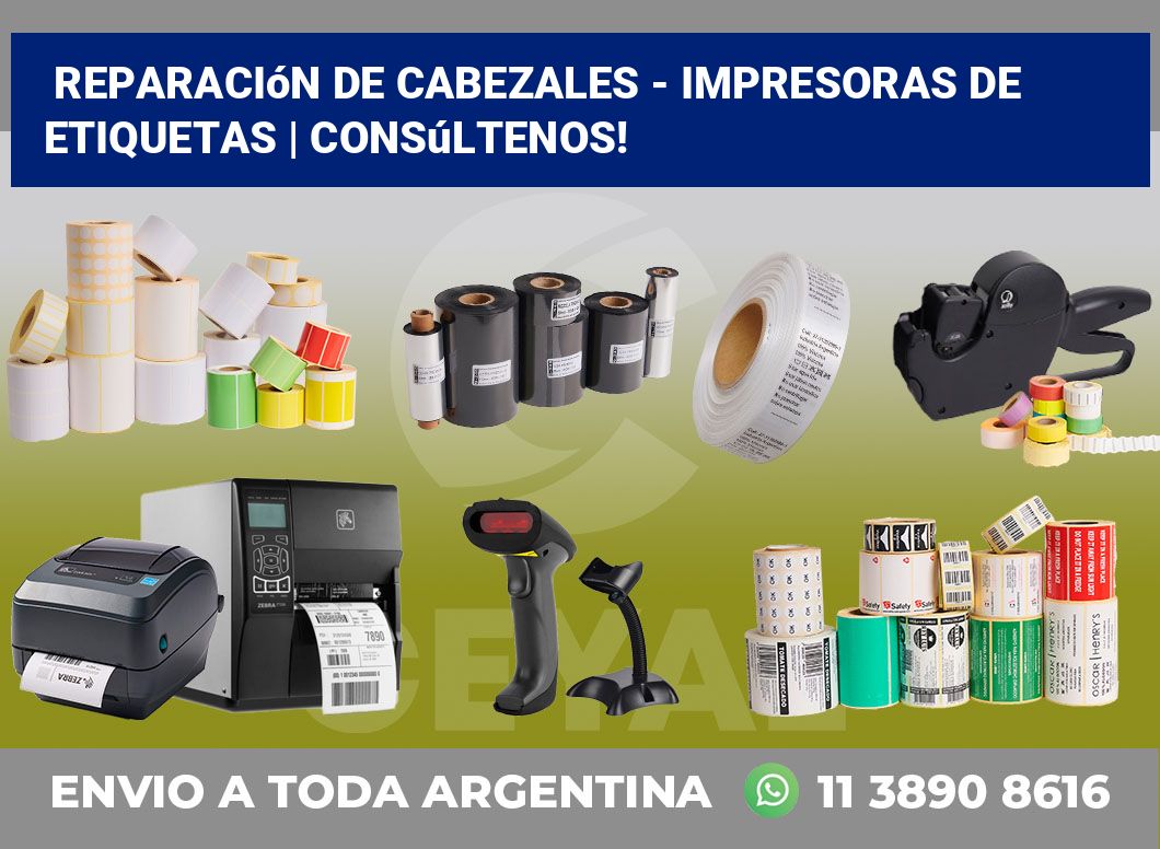 Reparación de cabezales – impresoras de etiquetas | Consúltenos!