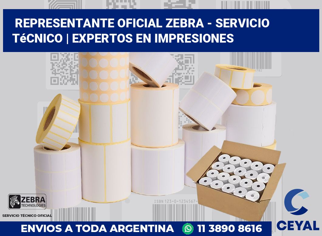 Representante oficial Zebra - Servicio técnico | Expertos en impresiones