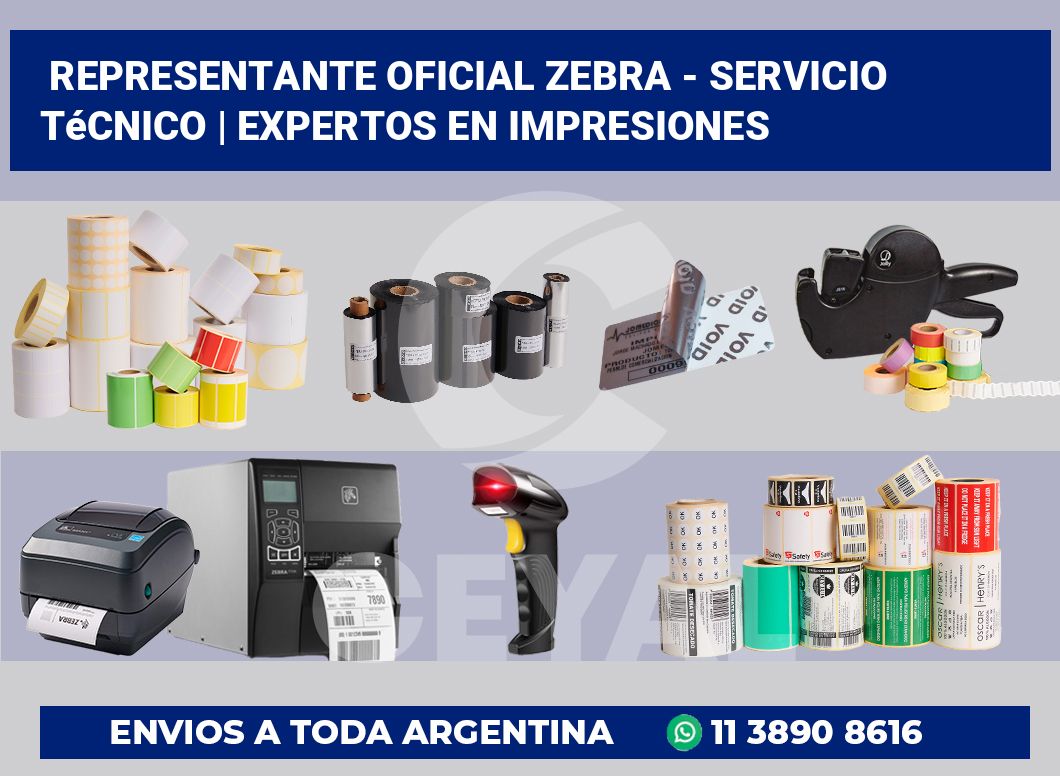 Representante oficial Zebra – Servicio técnico | Expertos en impresiones