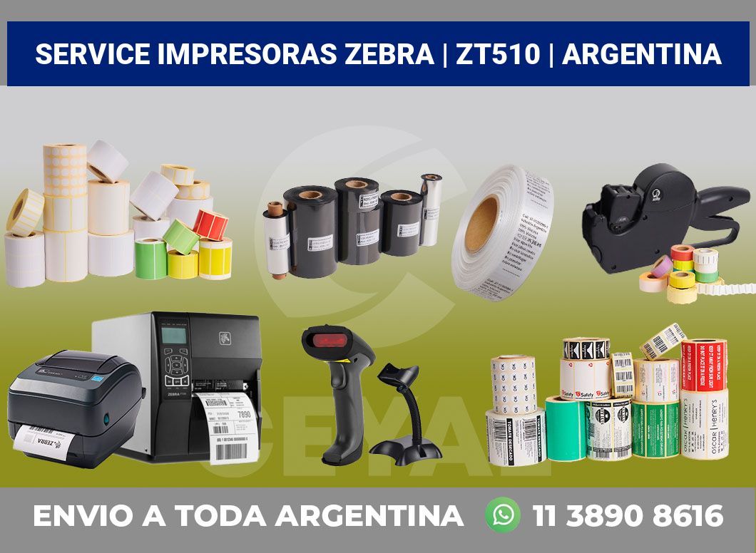 Service impresoras Zebra | ZT510 | Argentina