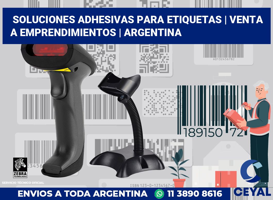 Soluciones adhesivas para etiquetas | Venta a emprendimientos | Argentina