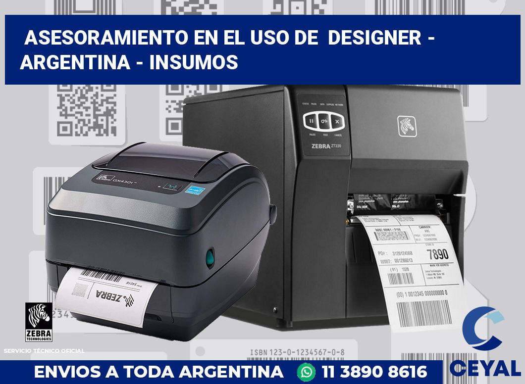 asesoramiento en el uso de designer - Argentina - Insumos