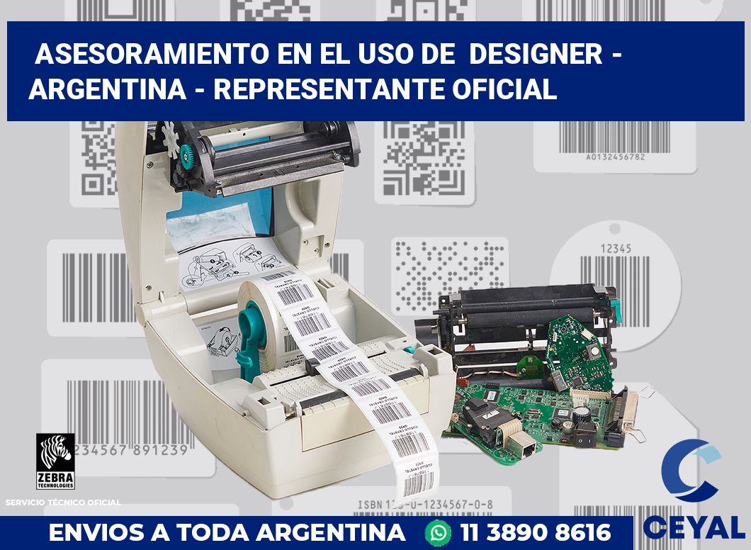 asesoramiento en el uso de designer - Argentina - Representante oficial