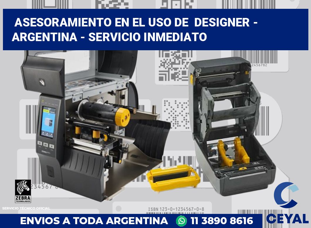 asesoramiento en el uso de  designer - Argentina - Servicio inmediato