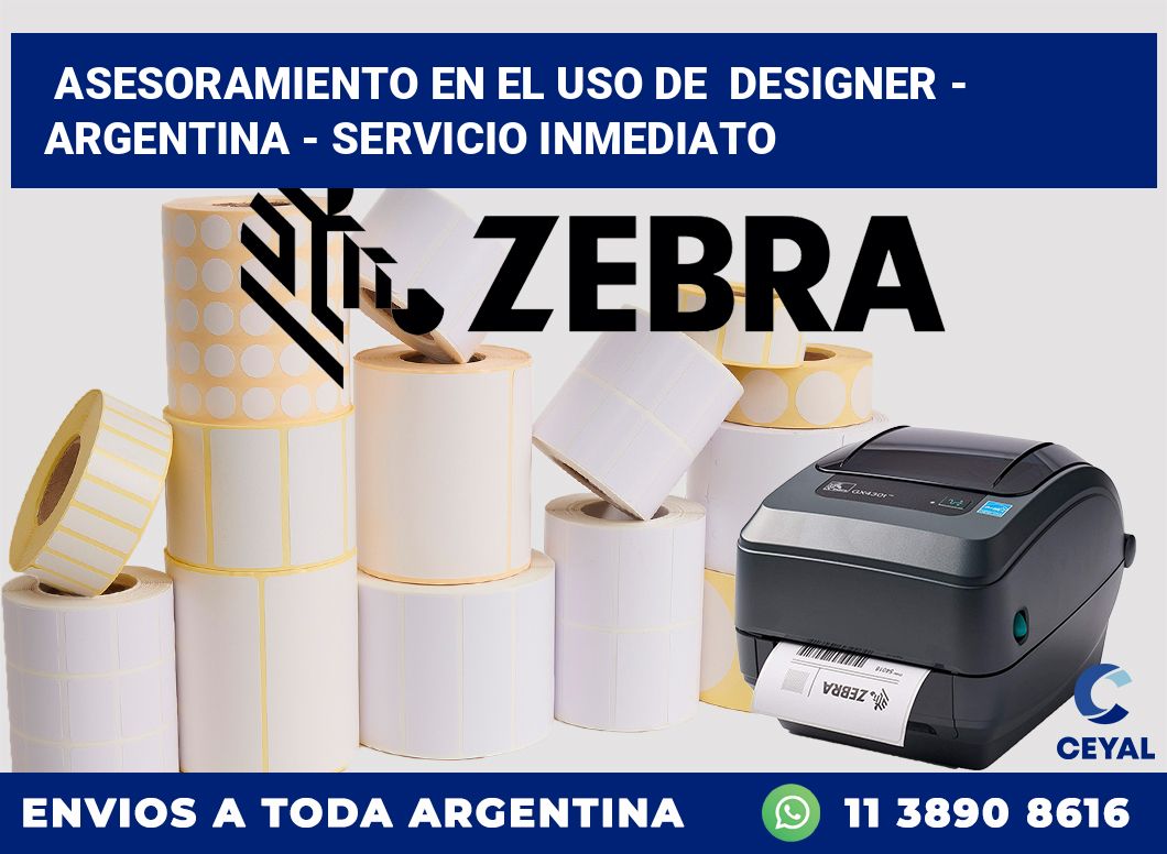 asesoramiento en el uso de  designer – Argentina – Servicio inmediato