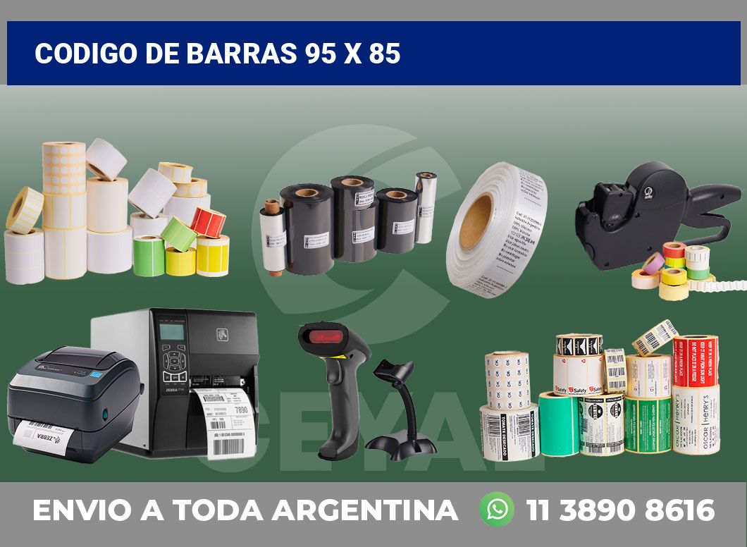 codigo de barras 95 x 85