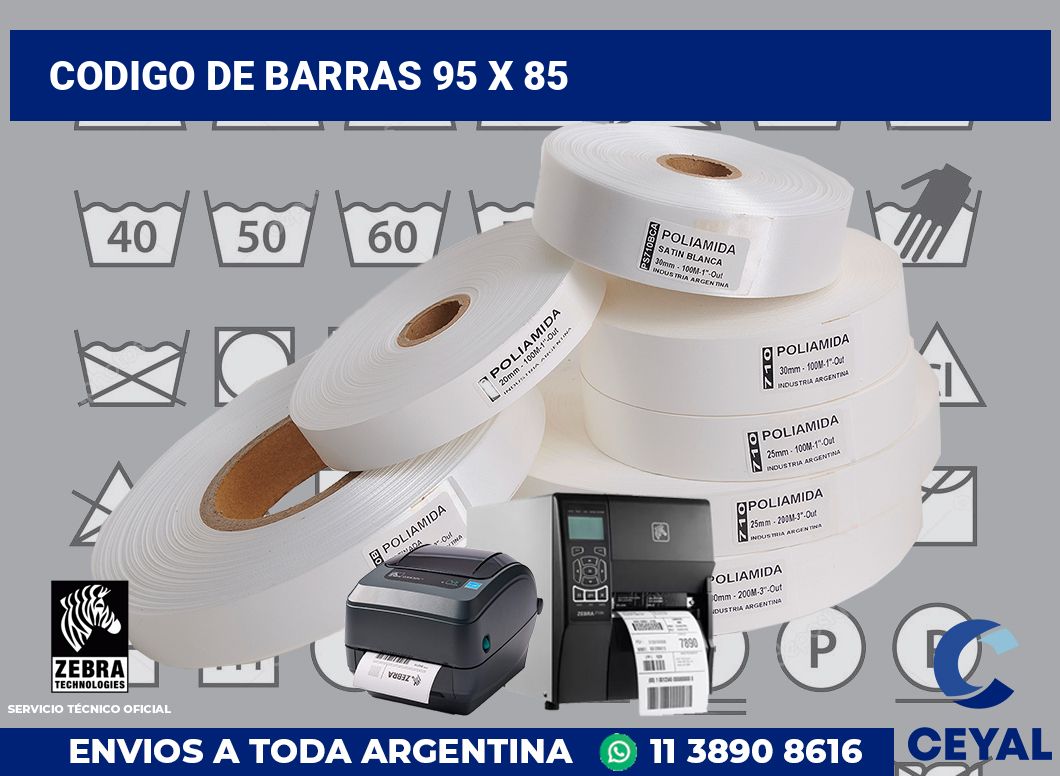 codigo de barras 95 x 85