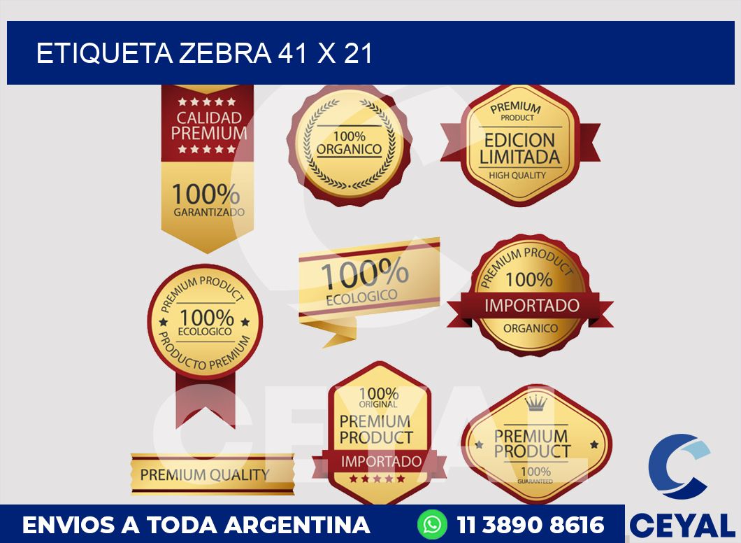 etiqueta zebra 41 x 21