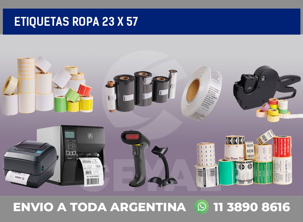 etiquetas ropa 23 x 57