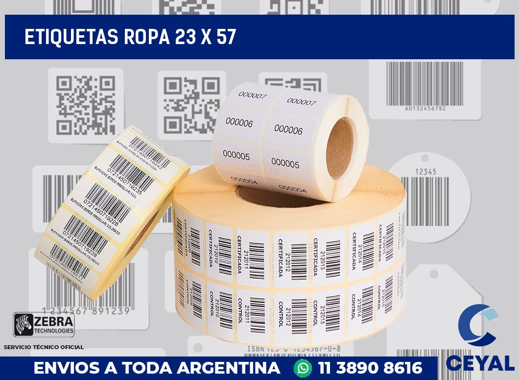 etiquetas ropa 23 x 57